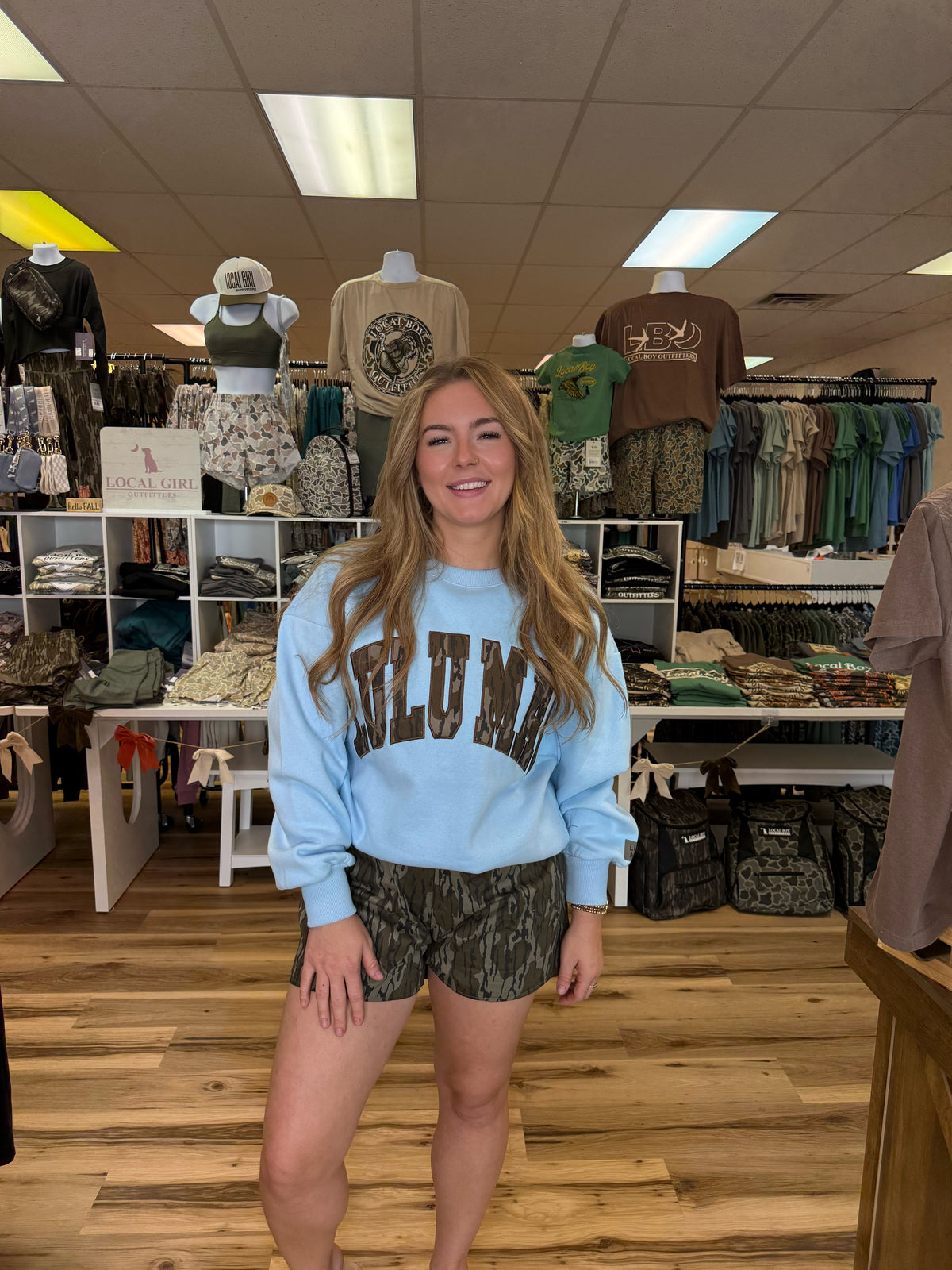 LULUMAC BC SWEATSHIRT LIGHT BLUE
