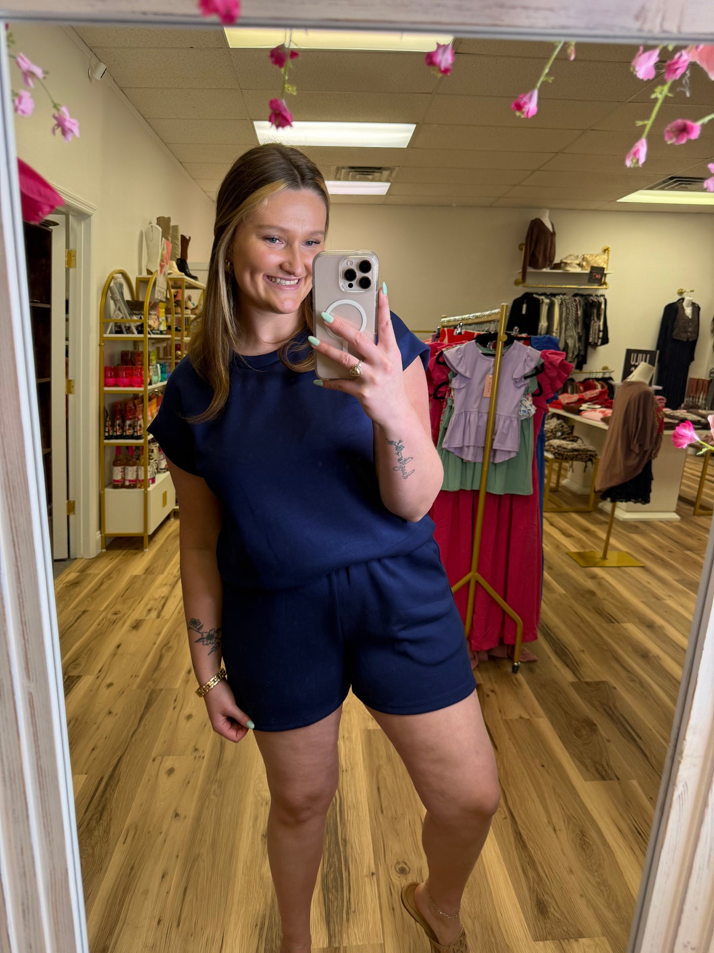 ADELE SHORTS SET