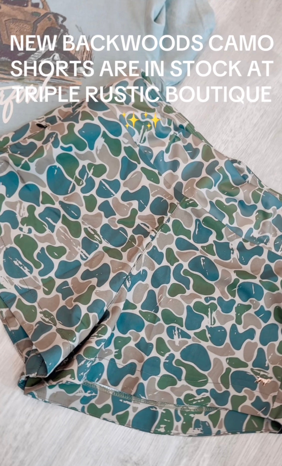 FIELDSTONE CAMO SHORTS