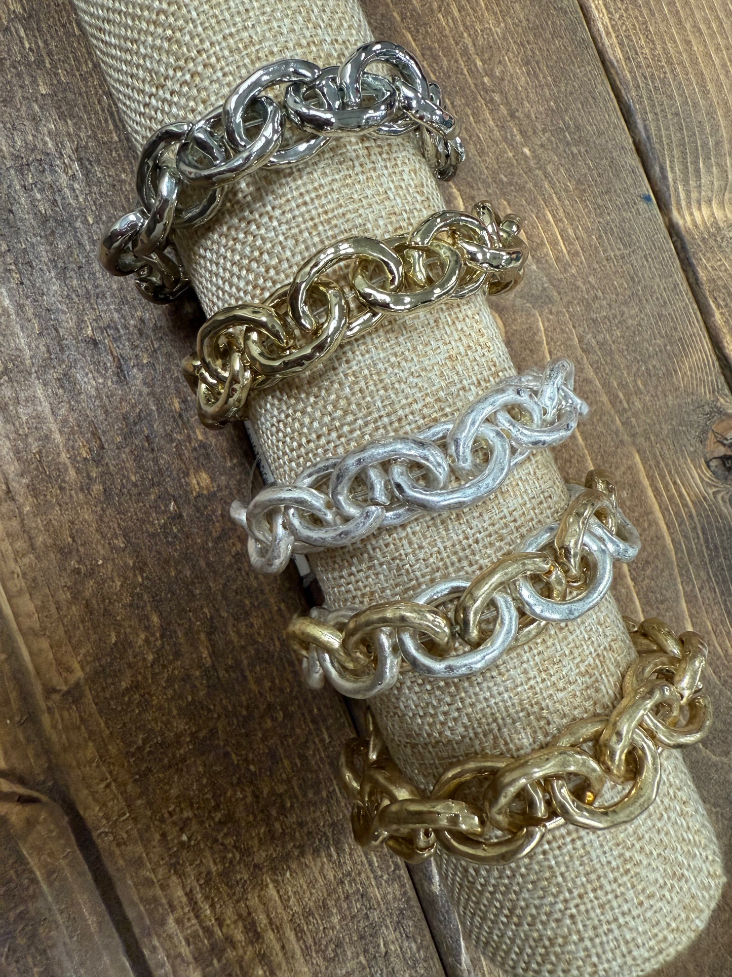 SMALL CHAIN LINK BRACLETS