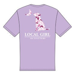 LG PINK LCF DOG & MOON SS TEE