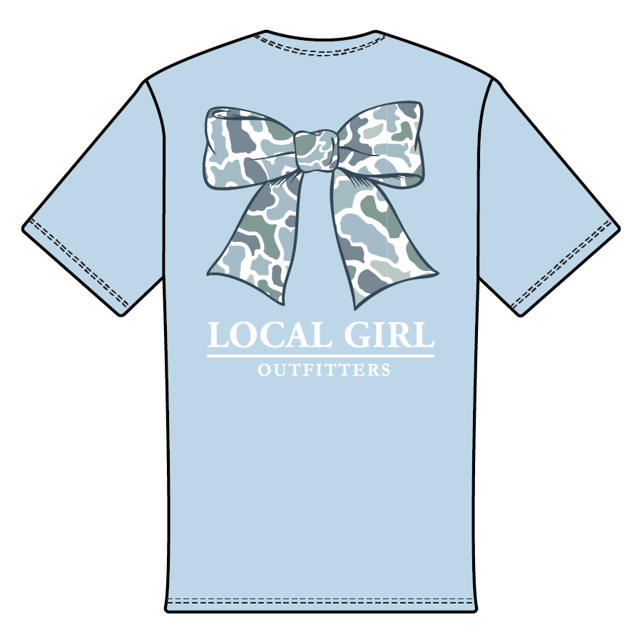 LG LCC CAMO BOW TEE
