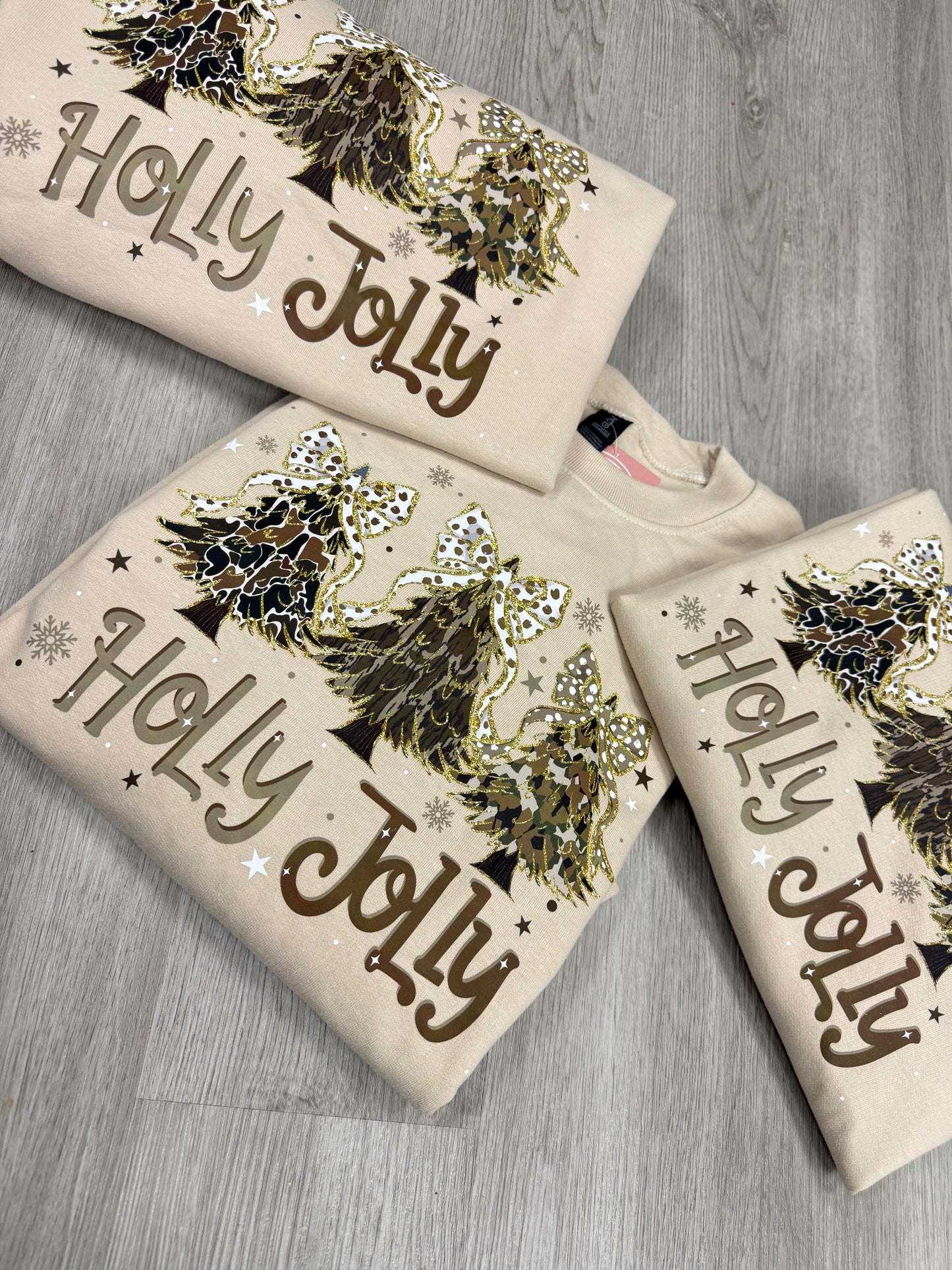 HOLLY JOLLY XMAS CREWNECK