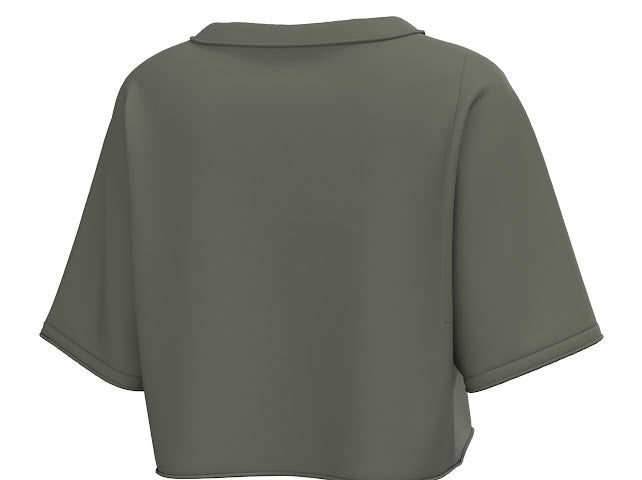 LG YOUTH BOXY CROP OLV