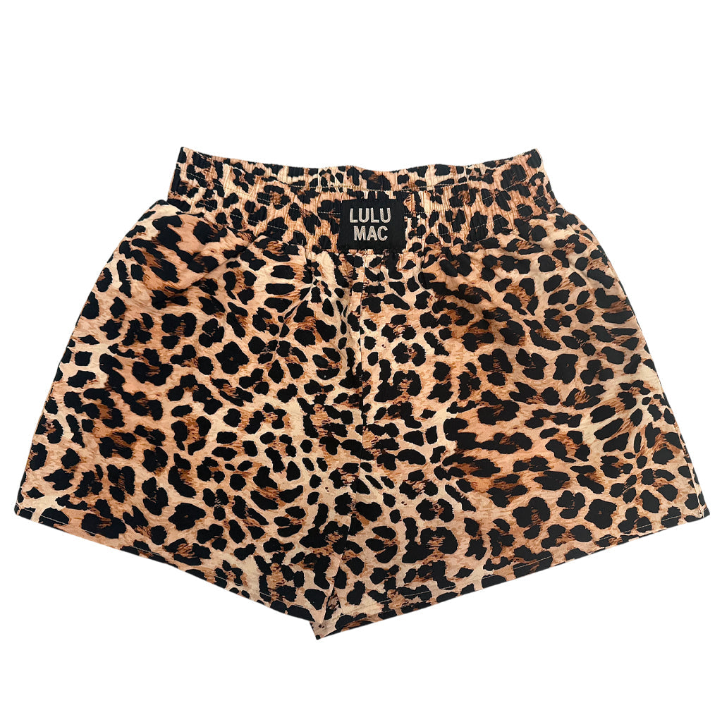 LULUMAC LEOPARD BOXER SHORTS