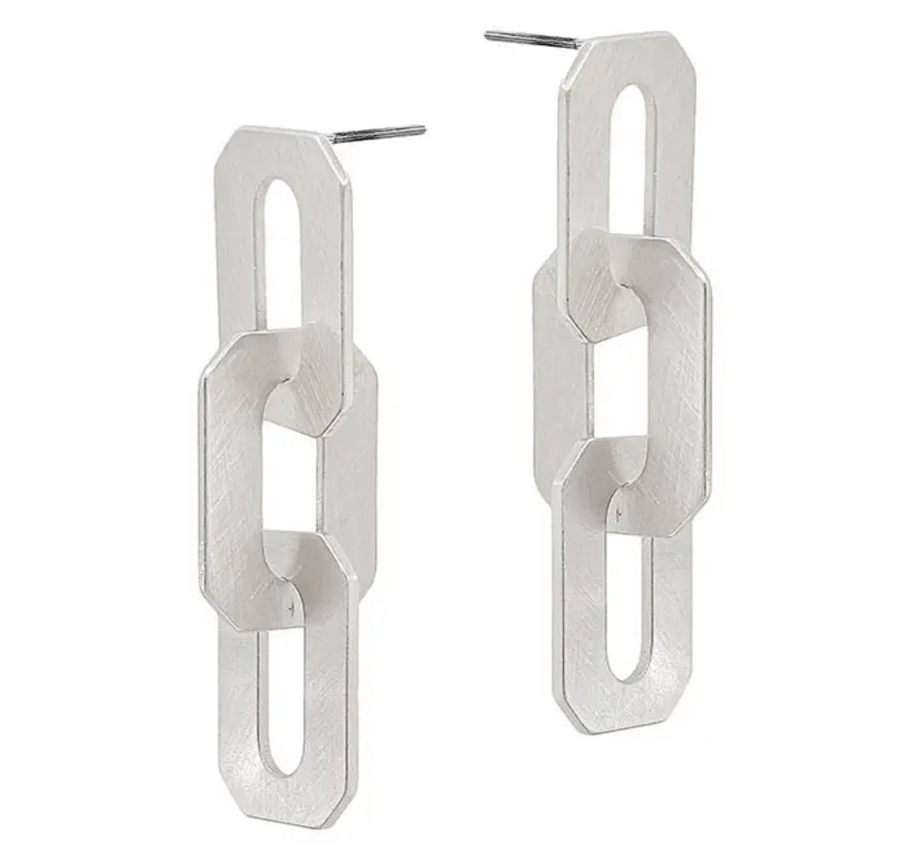 BRUSHED SILVER LINKS