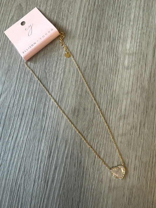 YOU ARE MY LOVE HEART NECKLACE