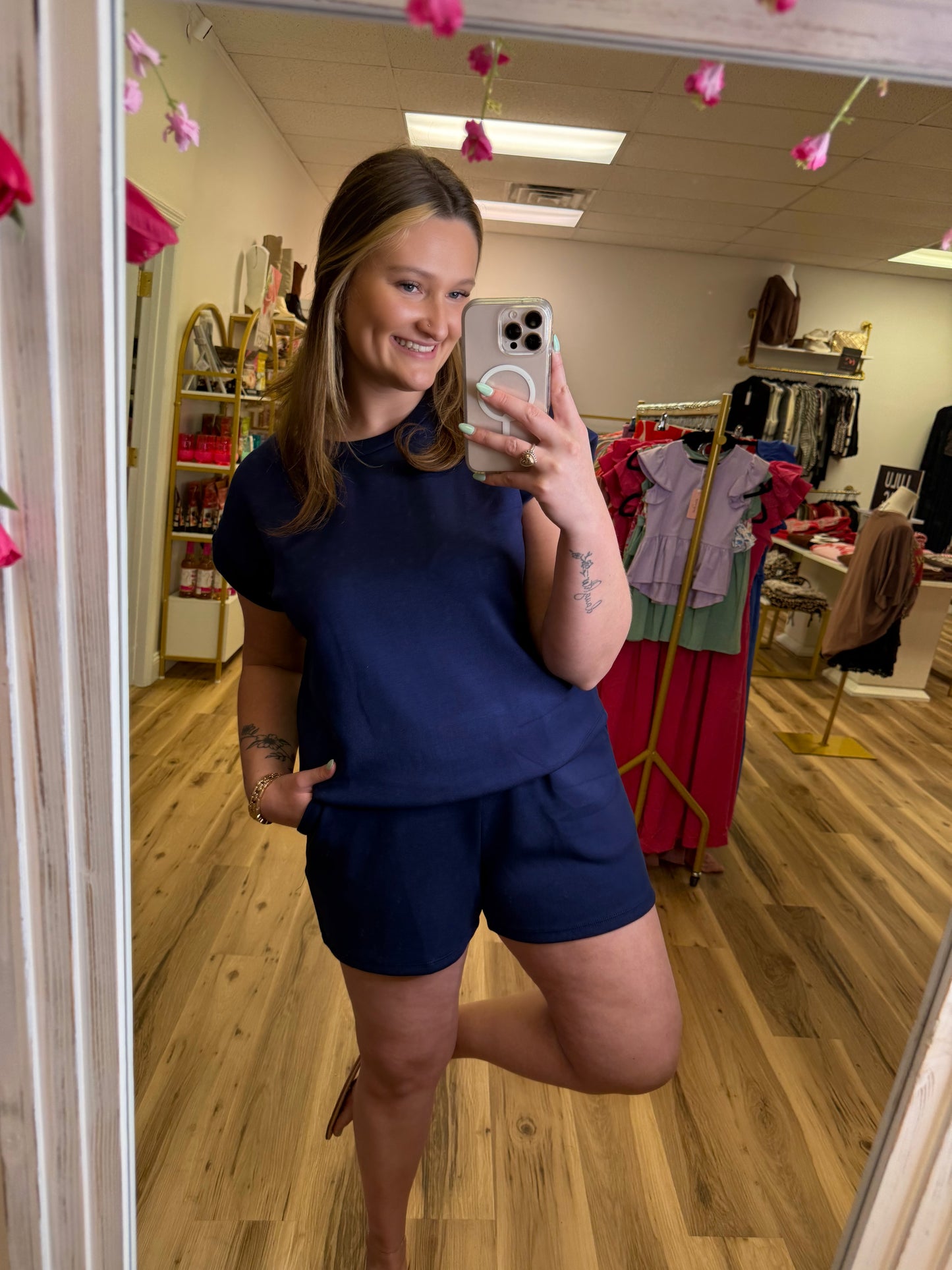 ADELE SHORTS SET