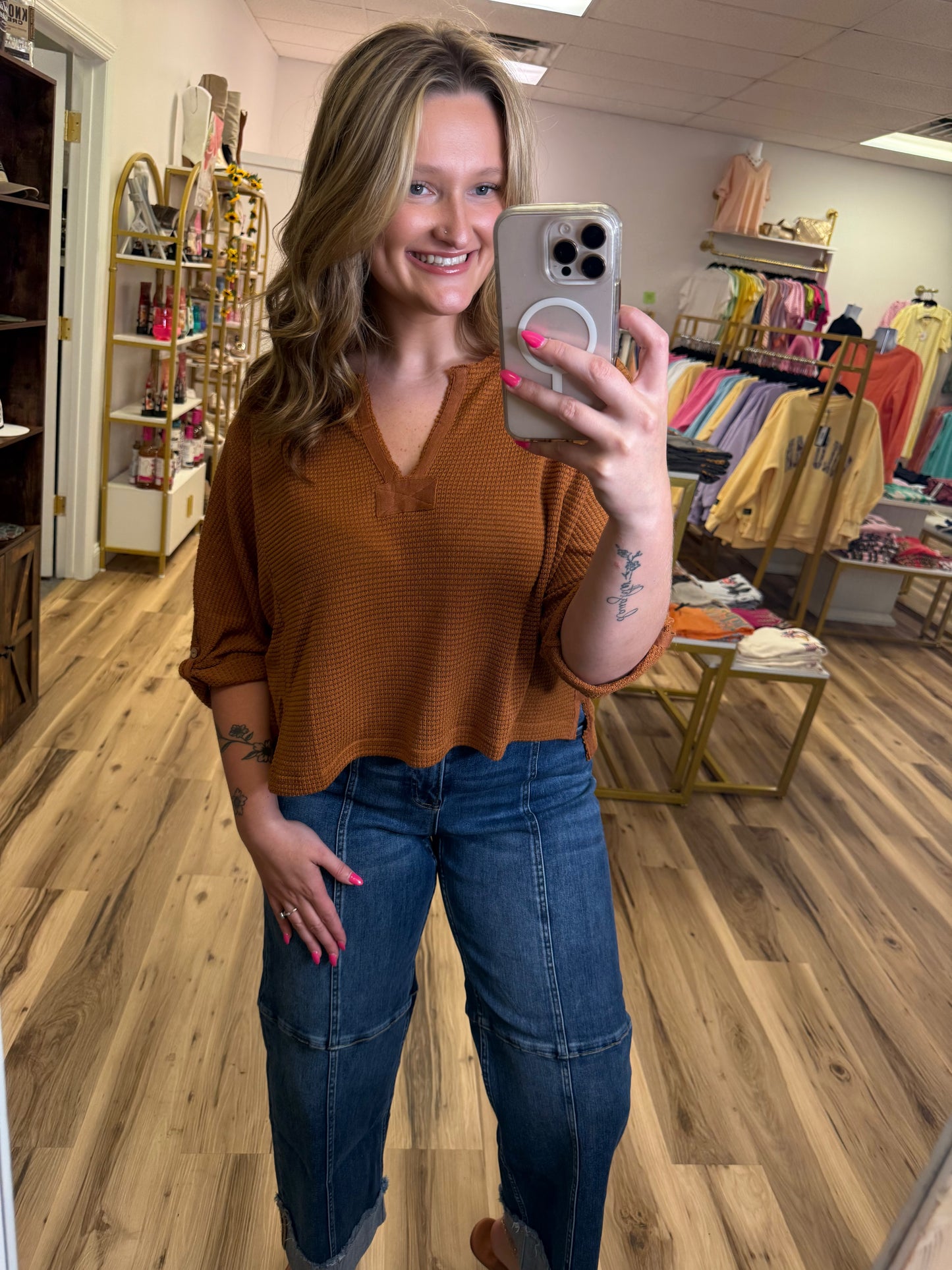 HARVEST KNIT TOP