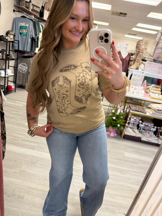 COWBOY BOOTS GRAPHIC