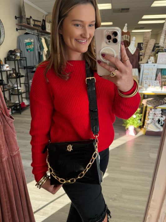 ARIANA CROSSBODY BLK EC