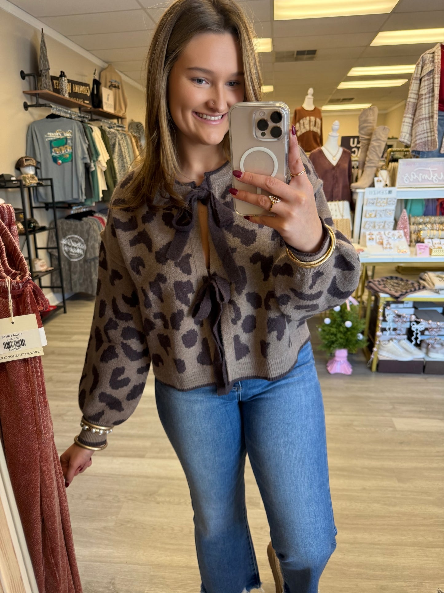 ELIZA TIE UP SWEATER