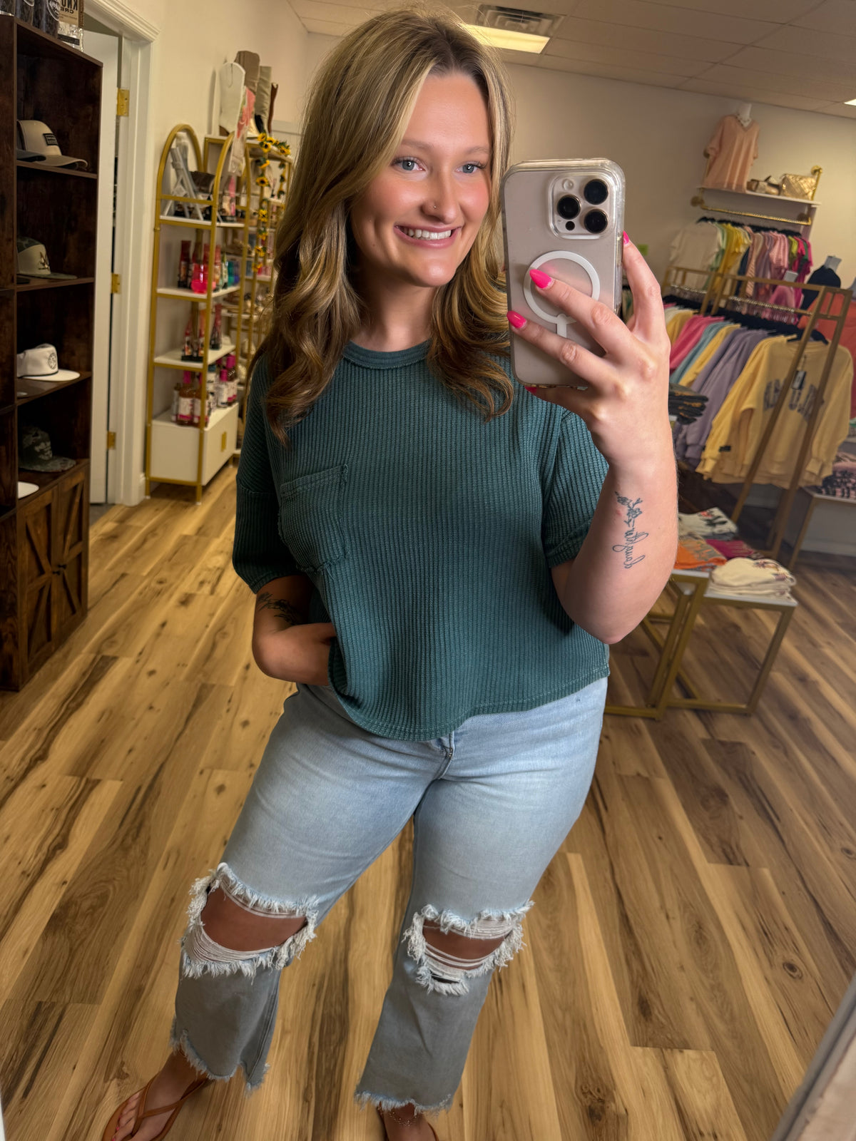 CINNAMON SUE TOP