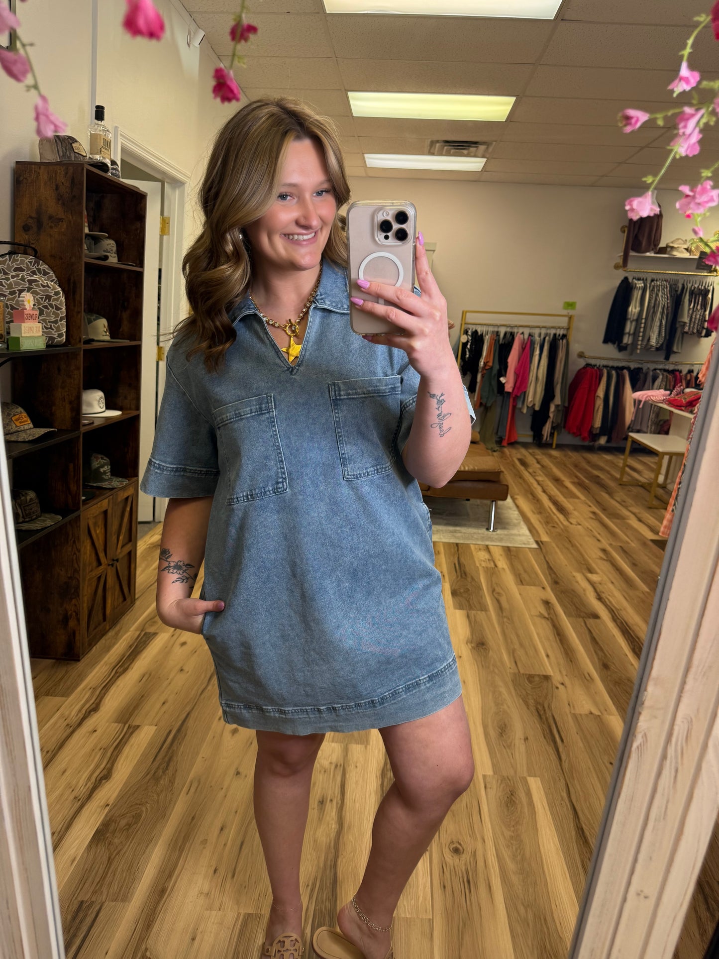 LOUANNE JEAN DRESS
