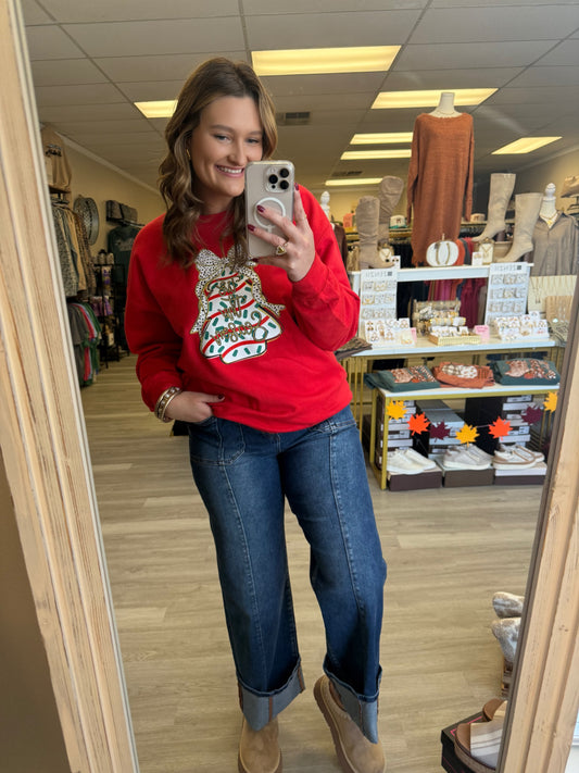 CHRISTMAS TREE CAKES CREWNECK