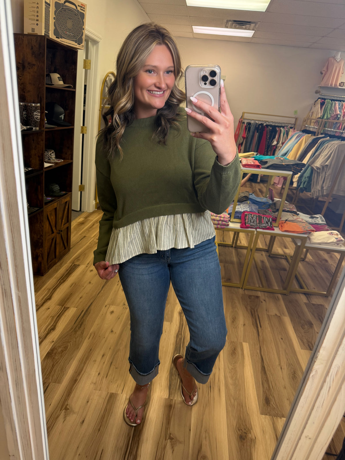 BOW BACK BEAUTY SWEATER