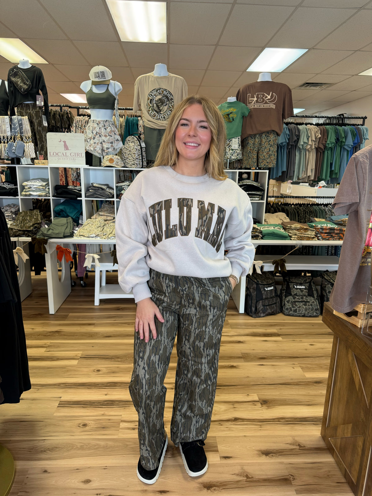 LULUMAC BC SWEATSHIRT GREIGE