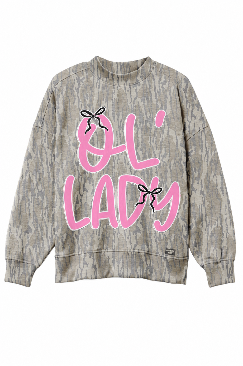 PREORDER: OL' LADY MOSSY OAK MOCKNECK