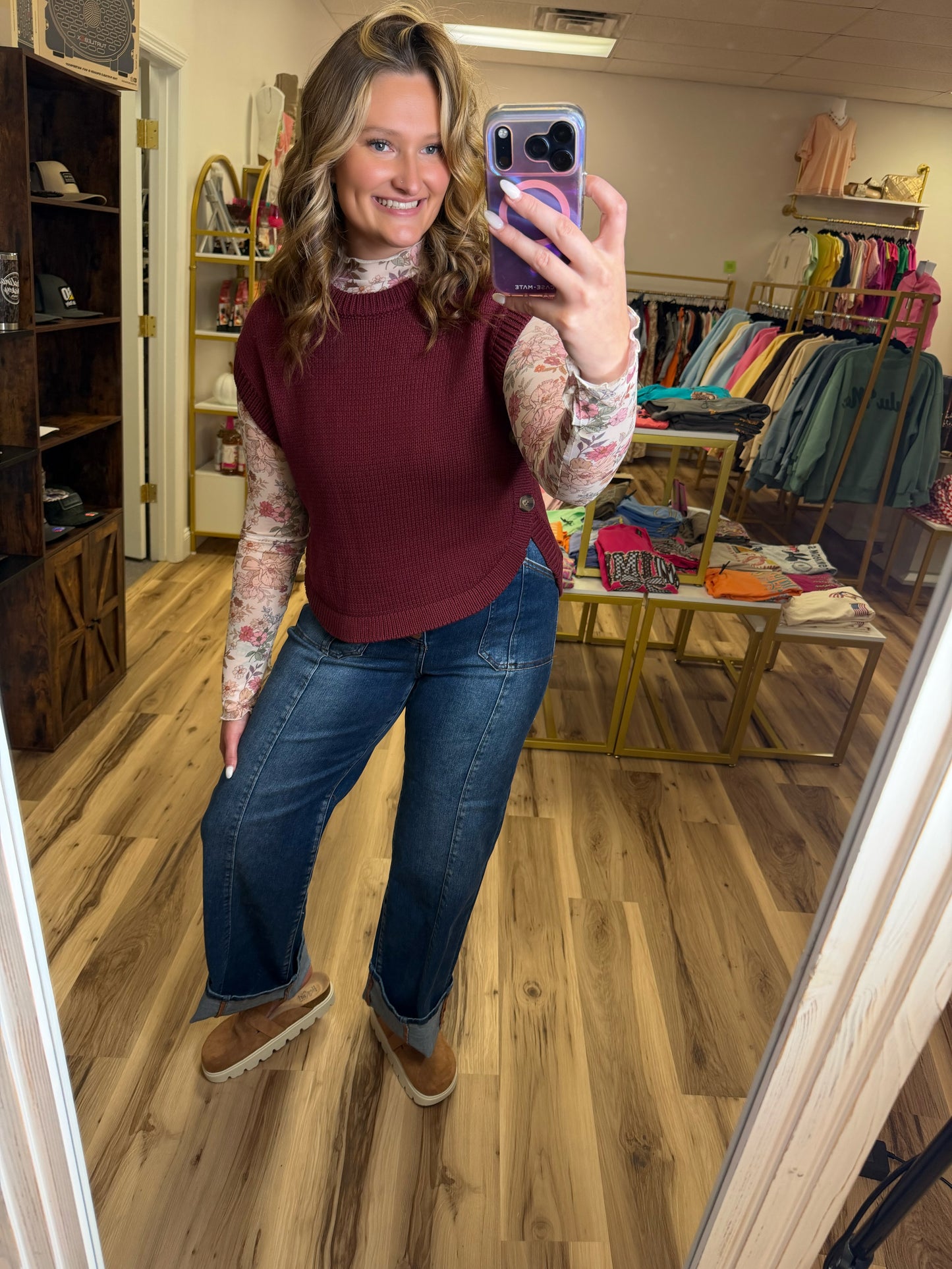 SOUTHERN SANGRIA SWEATER