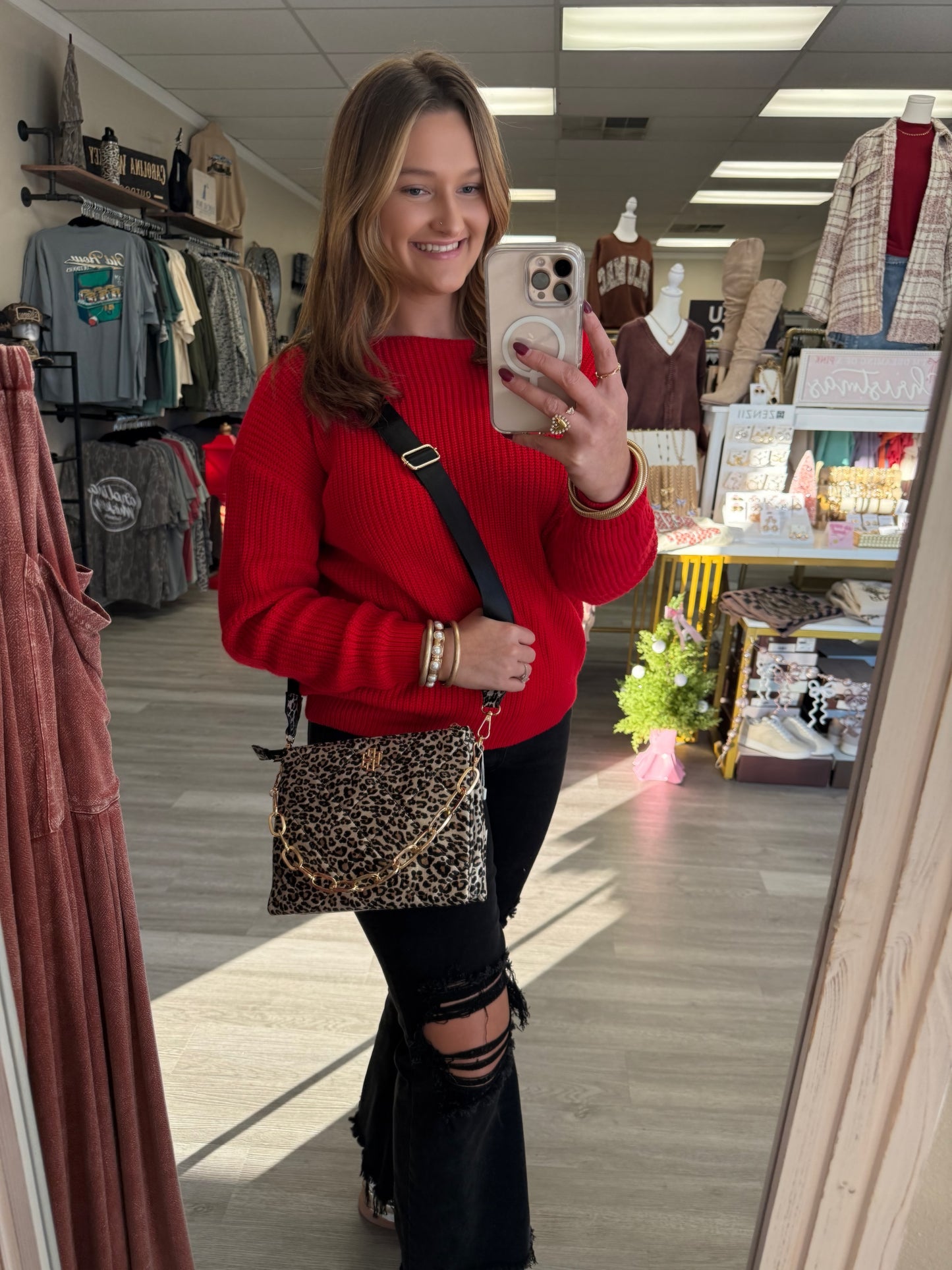 ARIANA CROSSBODY SPOTTED LD