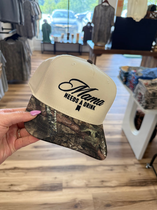 MAMA NEEDS A DRINK MHC HAT