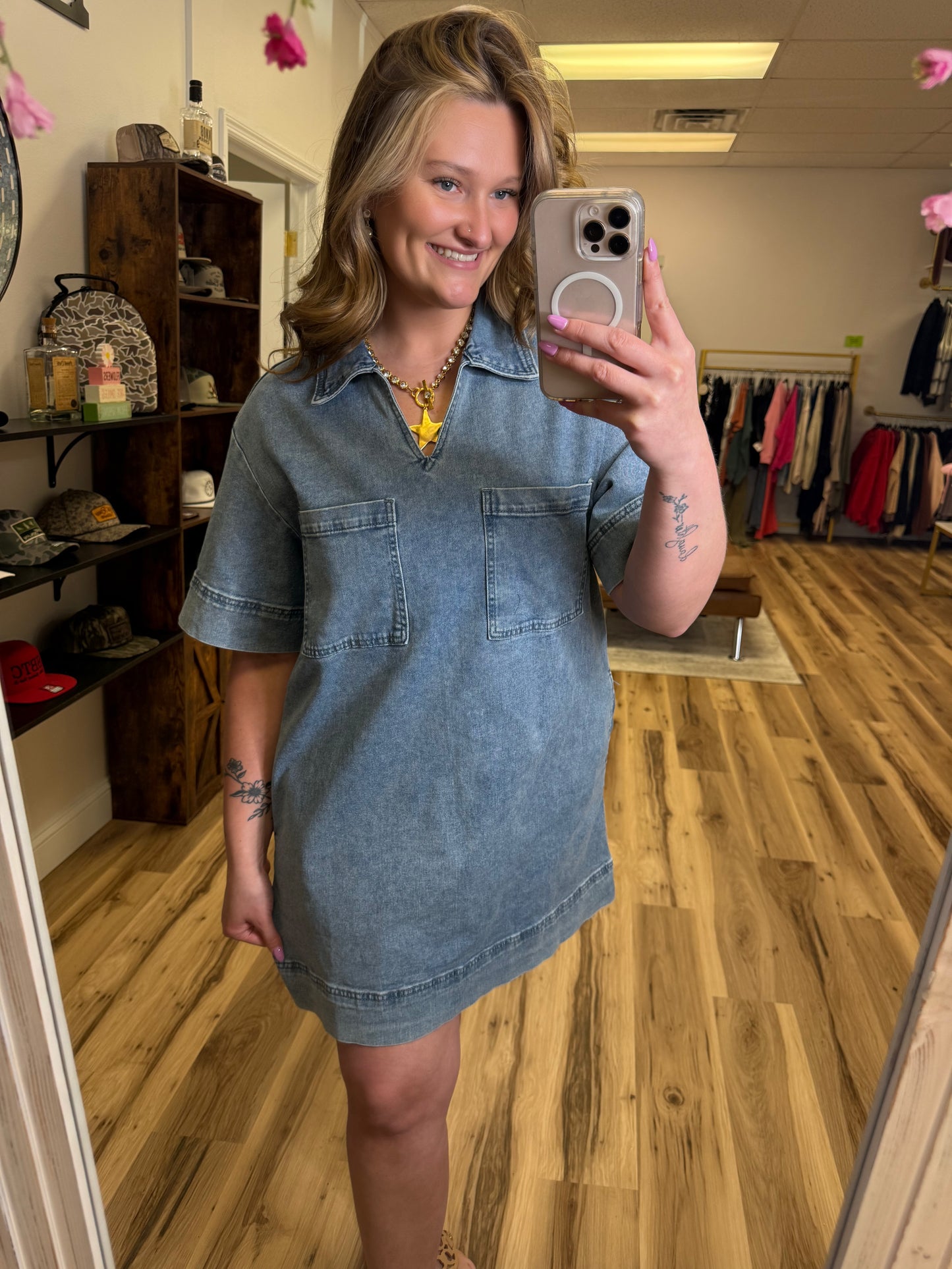 LOUANNE JEAN DRESS