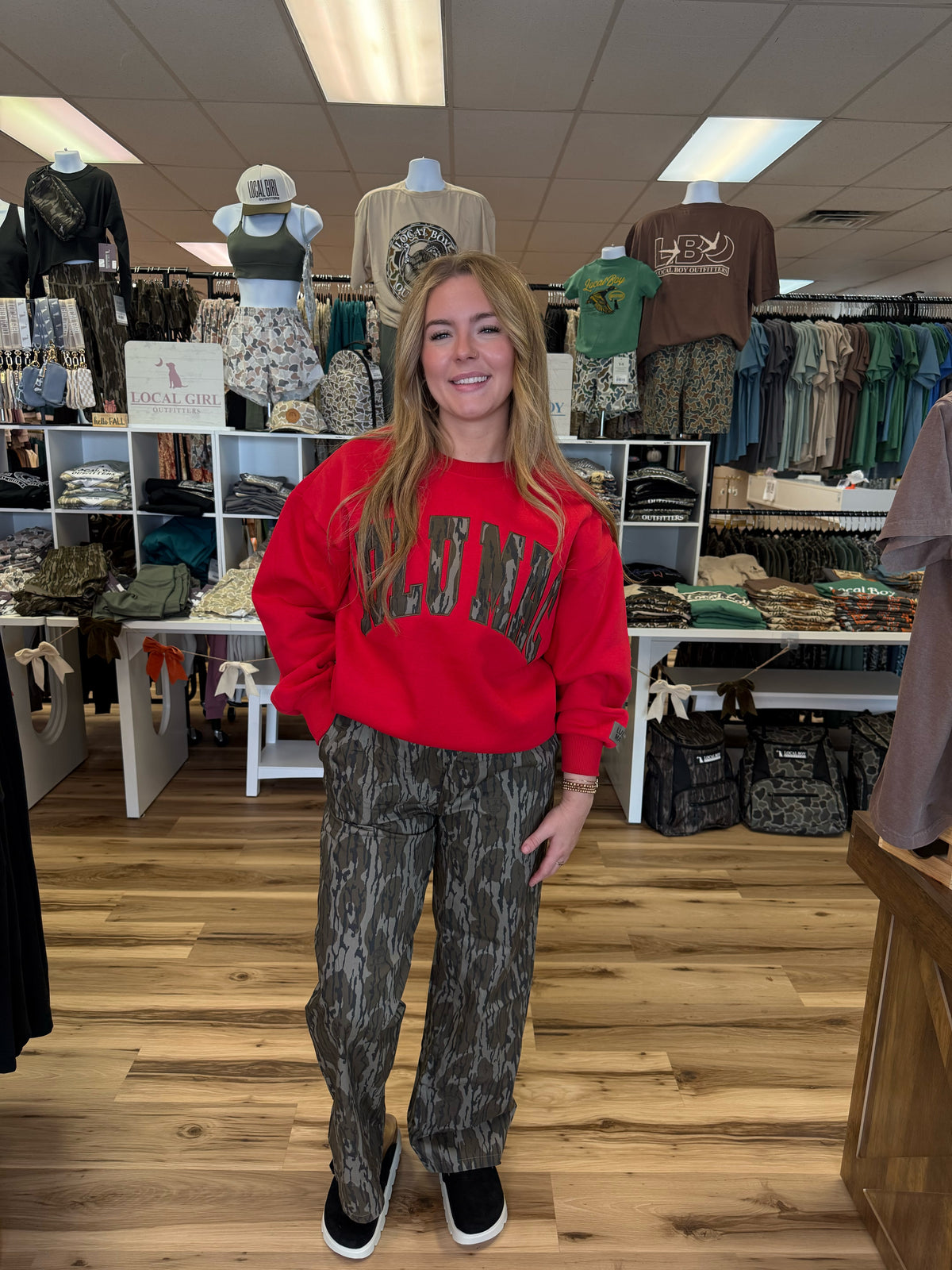 LULUMAC BC SWEATSHIRT RED