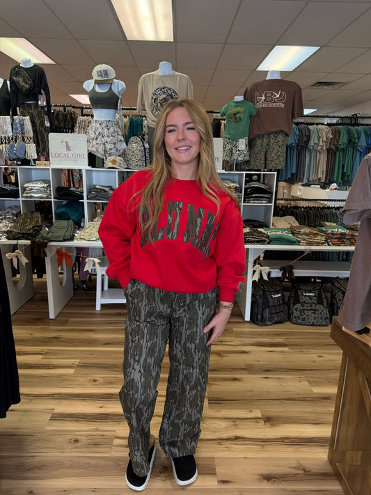 LULUMAC BC SWEATSHIRT RED