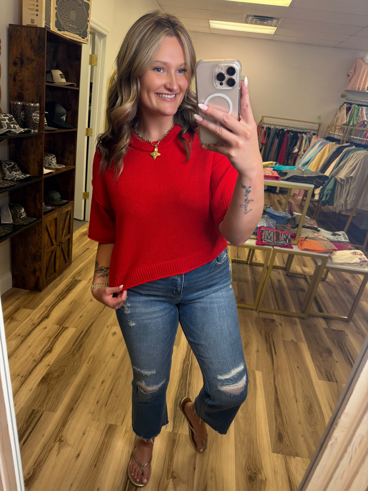 CHERRY CHARM SWEATER