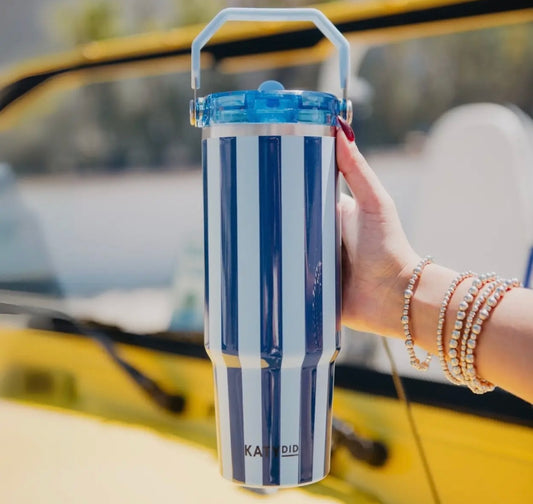 LIGHT BLUE NAVY STRIPE