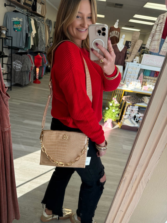 ARIANA CROSSBODY LATTE EC