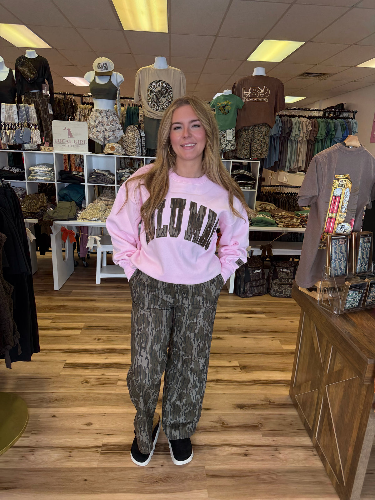 LULUMAC BC SWEATSHIRT LIGHT PINK