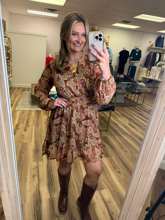 AUTUMN AFFAIR DRESS