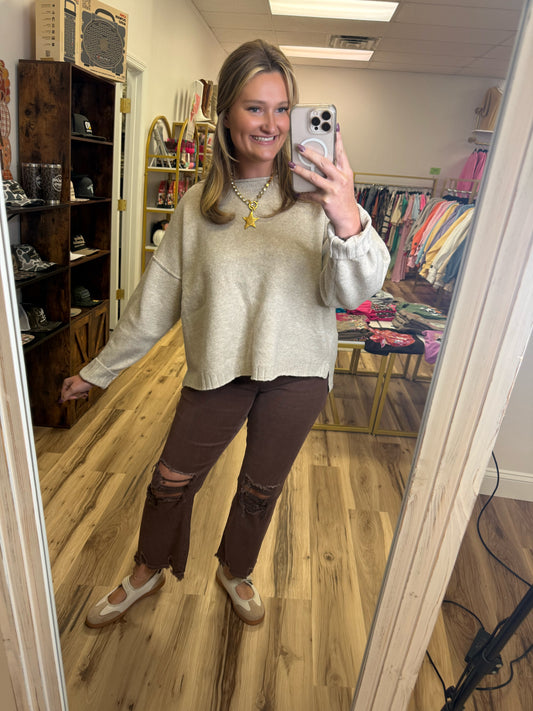 MOCHA MEADOW JEANS