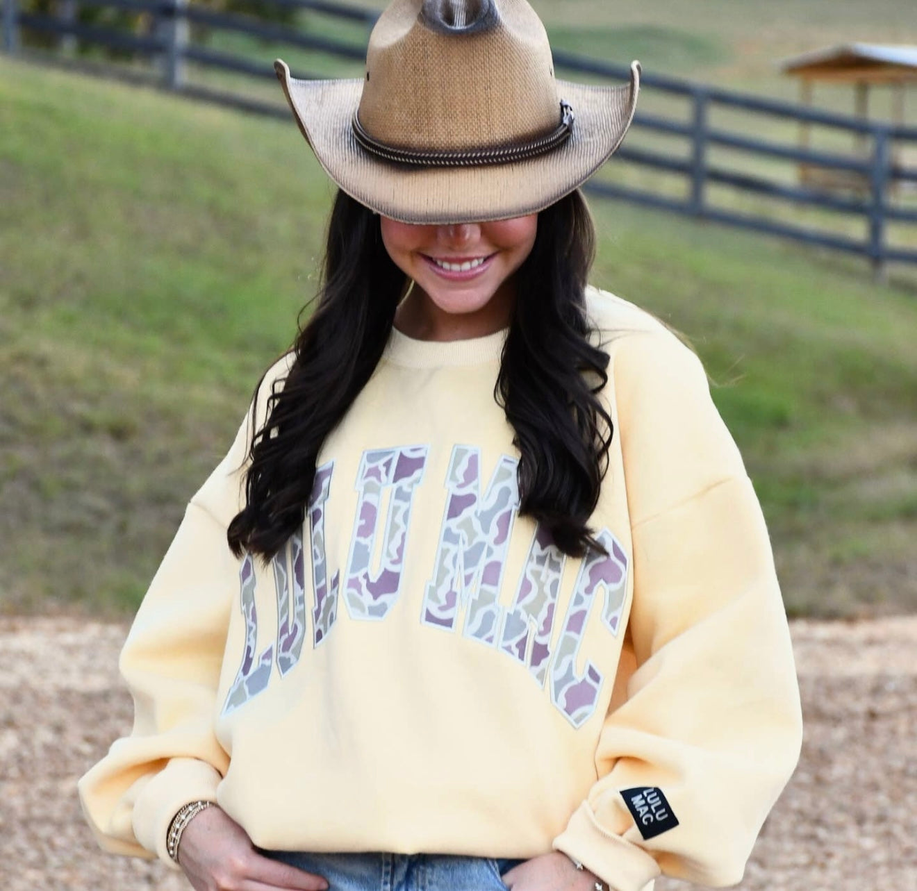 LULUMAC CAMO PULLOVER YELLOW