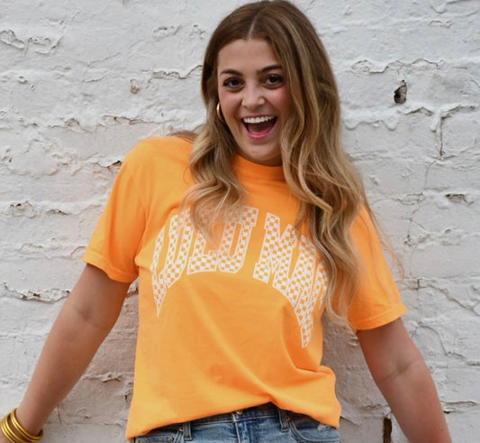 LULUMAC CHECKERED TEE