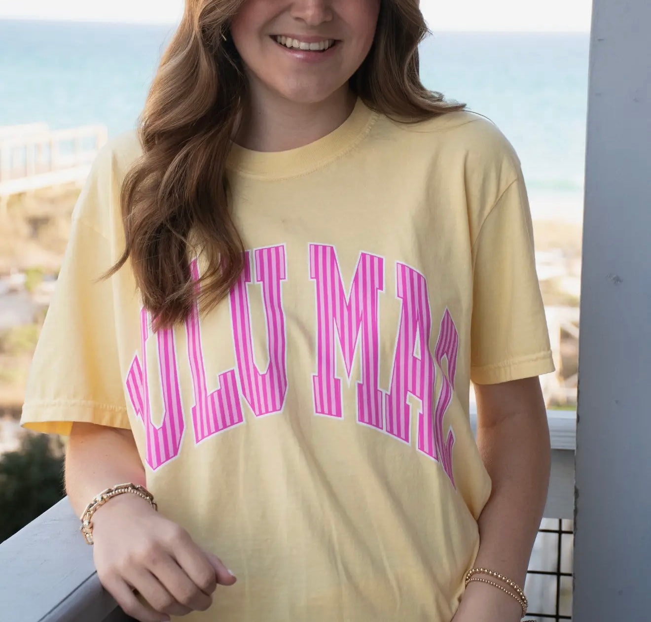 LULUMAC STRIPE TEE