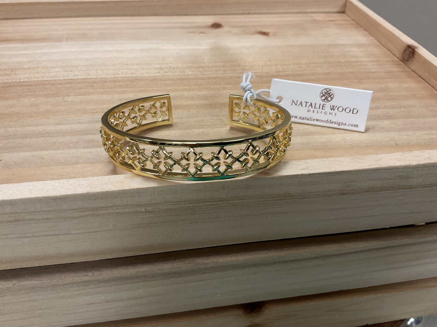 GRACE CUFF BRACELET GOLD