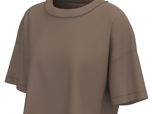 LG BOXY CROP TOP