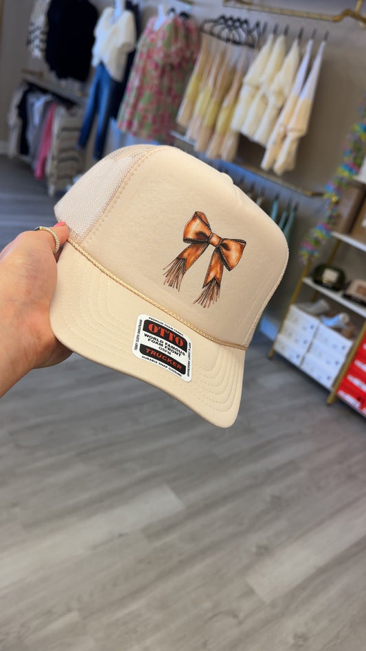 WESTERN BOW HAT KHK