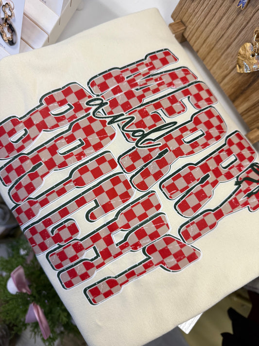 MERRY & BRIGHT CREWNECK