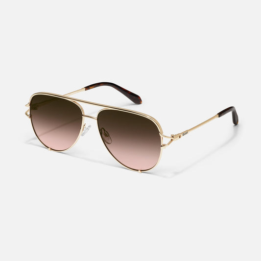 QUAY HIGH KEY TWIST SUNGLASSES
