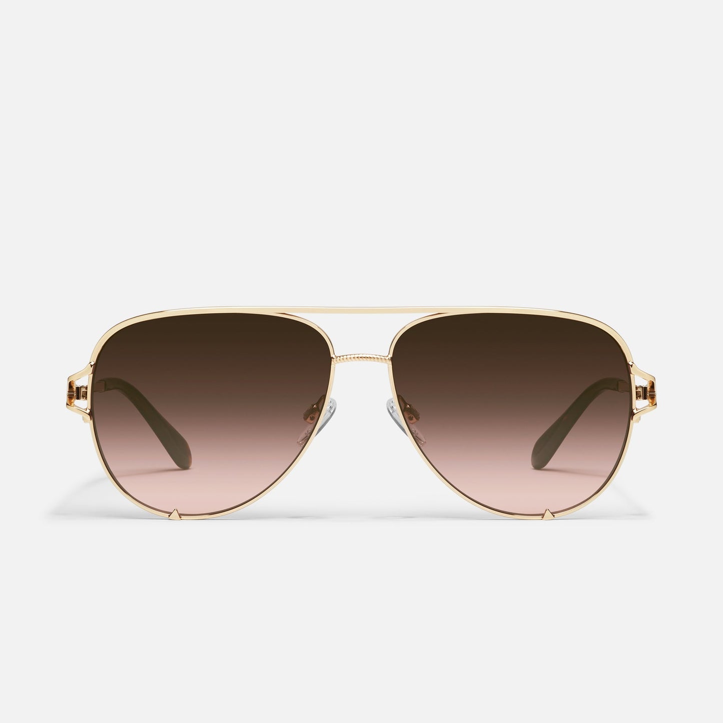 QUAY HIGH KEY TWIST SUNGLASSES