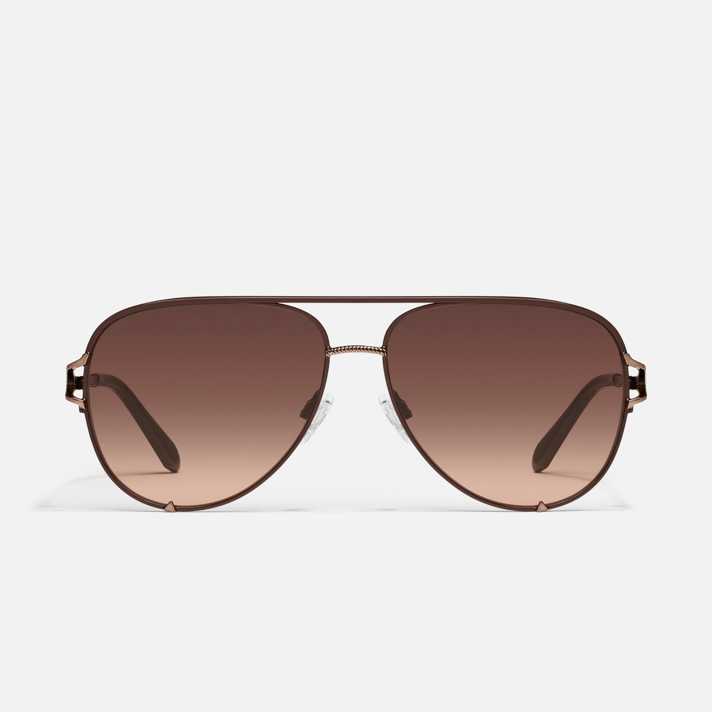 QUAY HIGH KEY TWIST SUNGLASSES