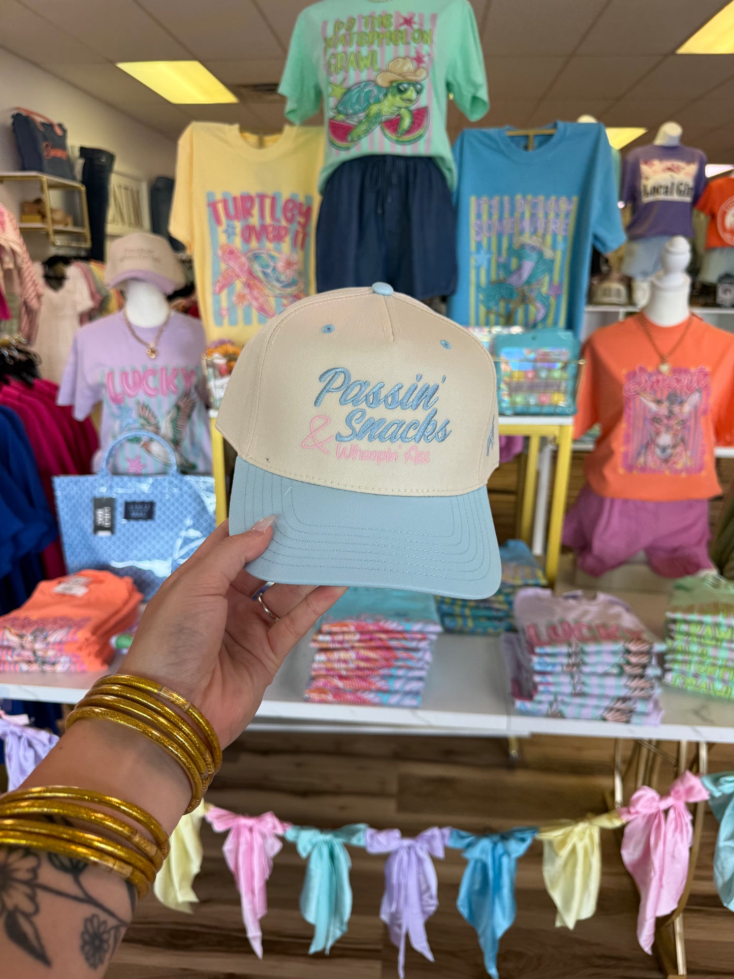 PASSIN SNACKS & WHOOPIN ASS MHC HAT