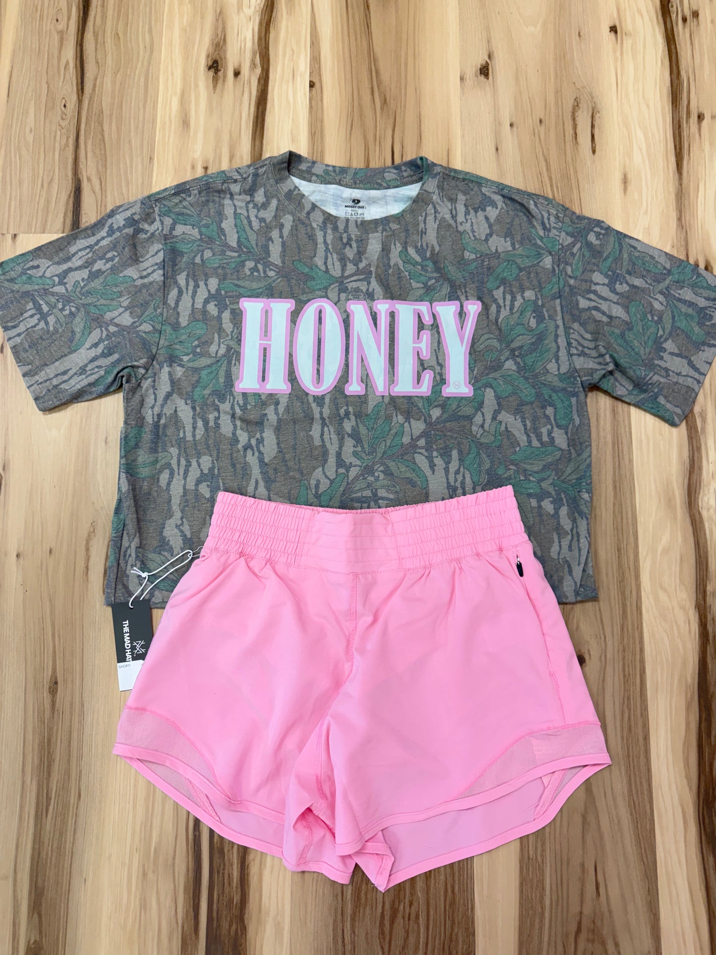 WOMENS PINK EVERYDAY MHC SHORTS