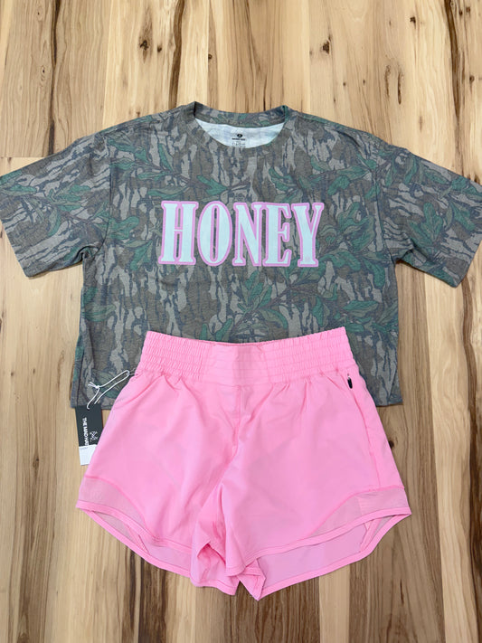 WOMENS PINK EVERYDAY MHC SHORTS