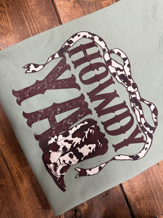HOWDY YALL CREWNECK