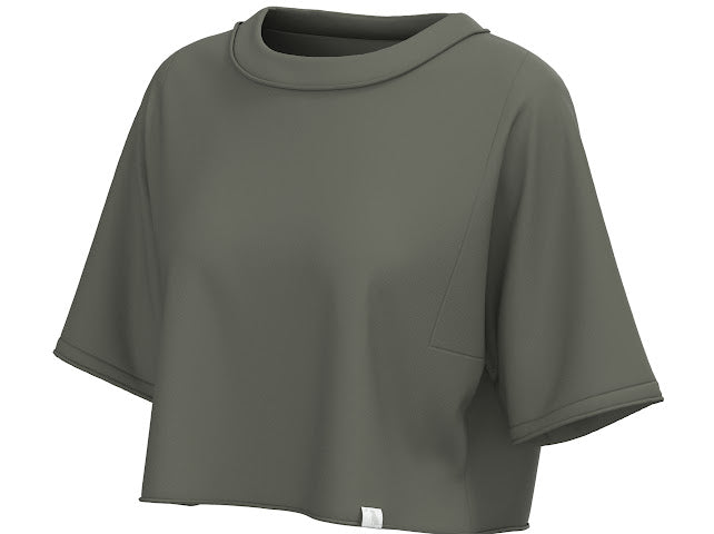 LG YOUTH BOXY CROP OLV