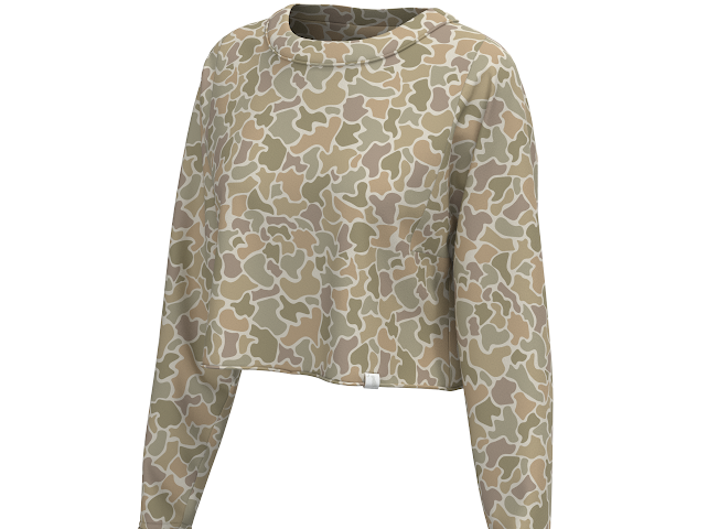 LG YOUTH BOXY CROP LONG SLEEVE FCD